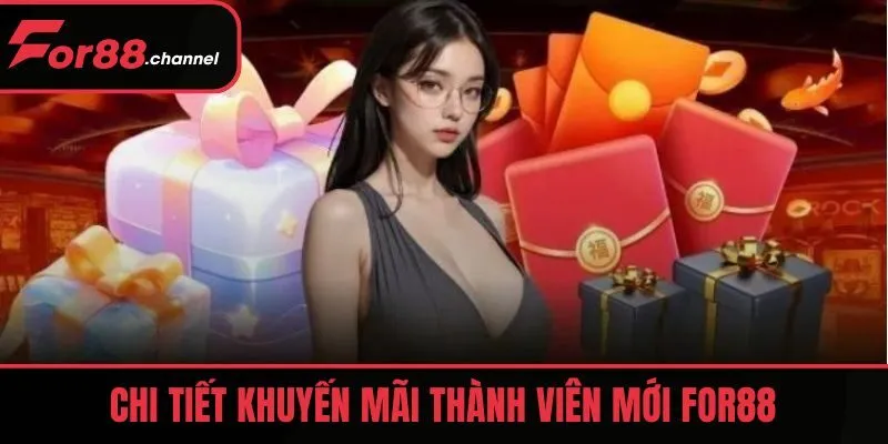 Chi tiết chương trình khuyến mãi thành viên mới FOR88