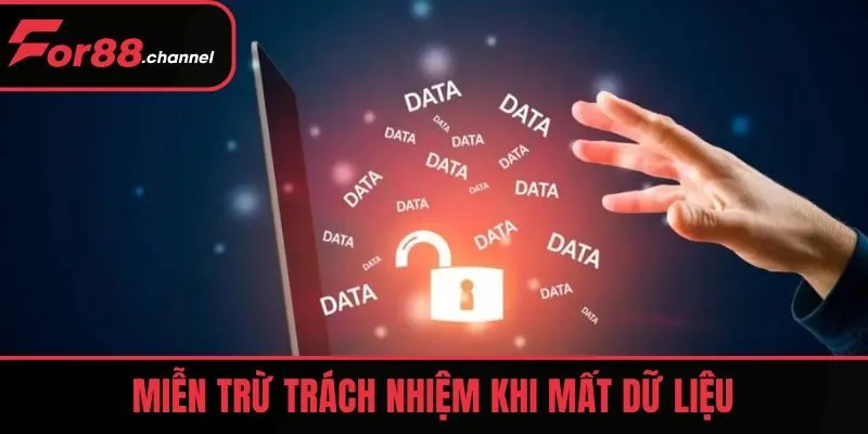 Miễn trừ trách nhiệm khi mất dữ liệu